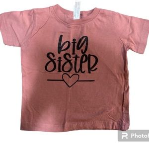 Big Sister t-shirt, 18m